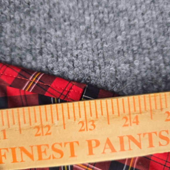 VTG Polo Ralph Lauren Red Tartan Plaid Harrington Lightweight Jacket XL - Picture 8 of 11